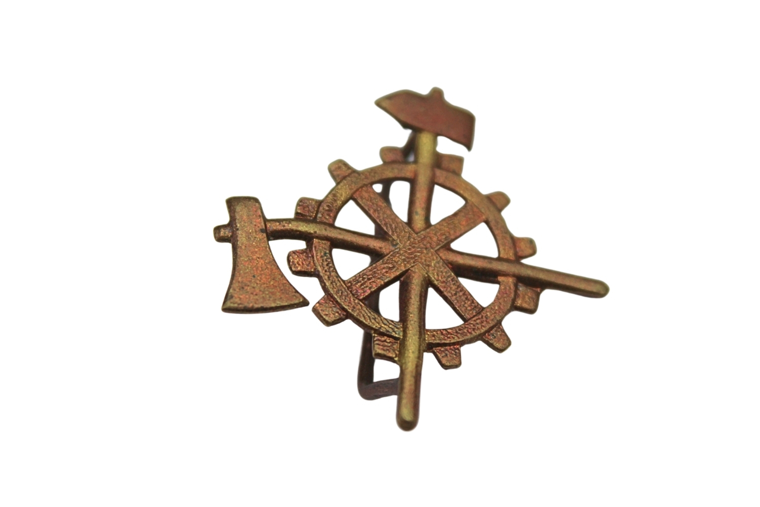 II RP Korpusówka odznaka Majstrów Wojskowych duża 