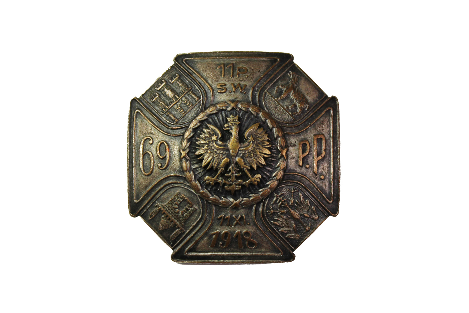 II RP Odznaka 69 Pułk Piechoty