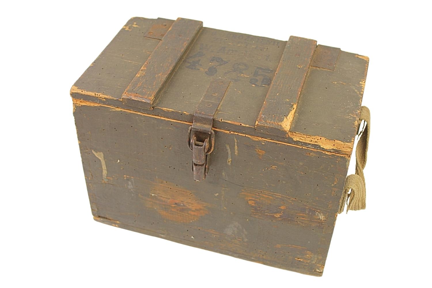 II RP Skrzynka na 1260szt. Amunicji 7,92mm „S”