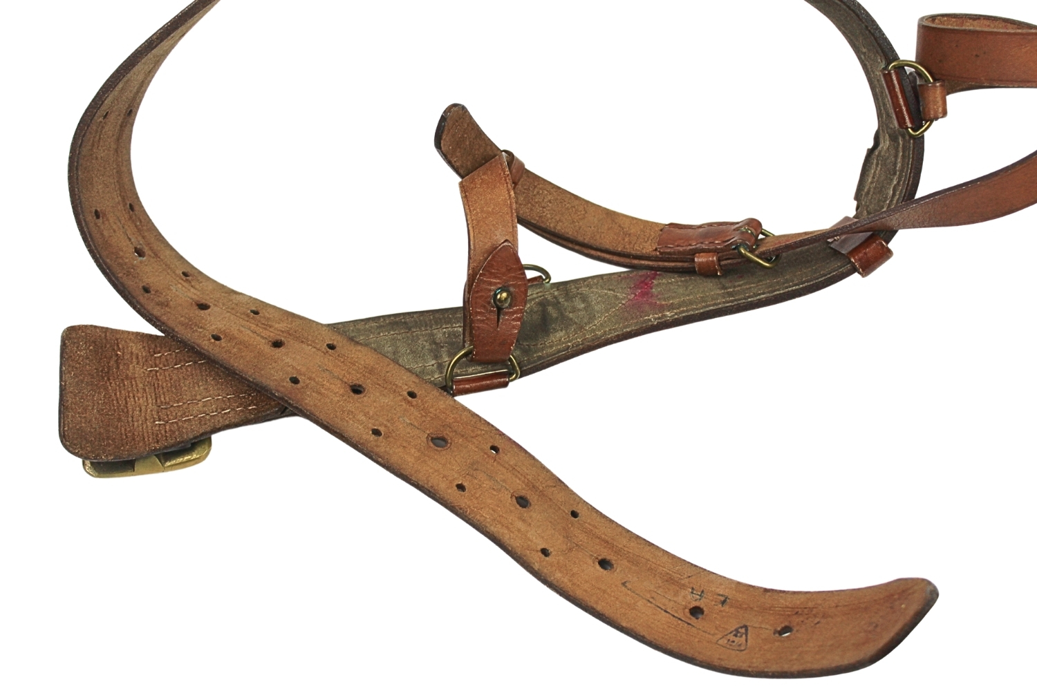 Pas oficerski LWP z koalicyjką PZPATIR