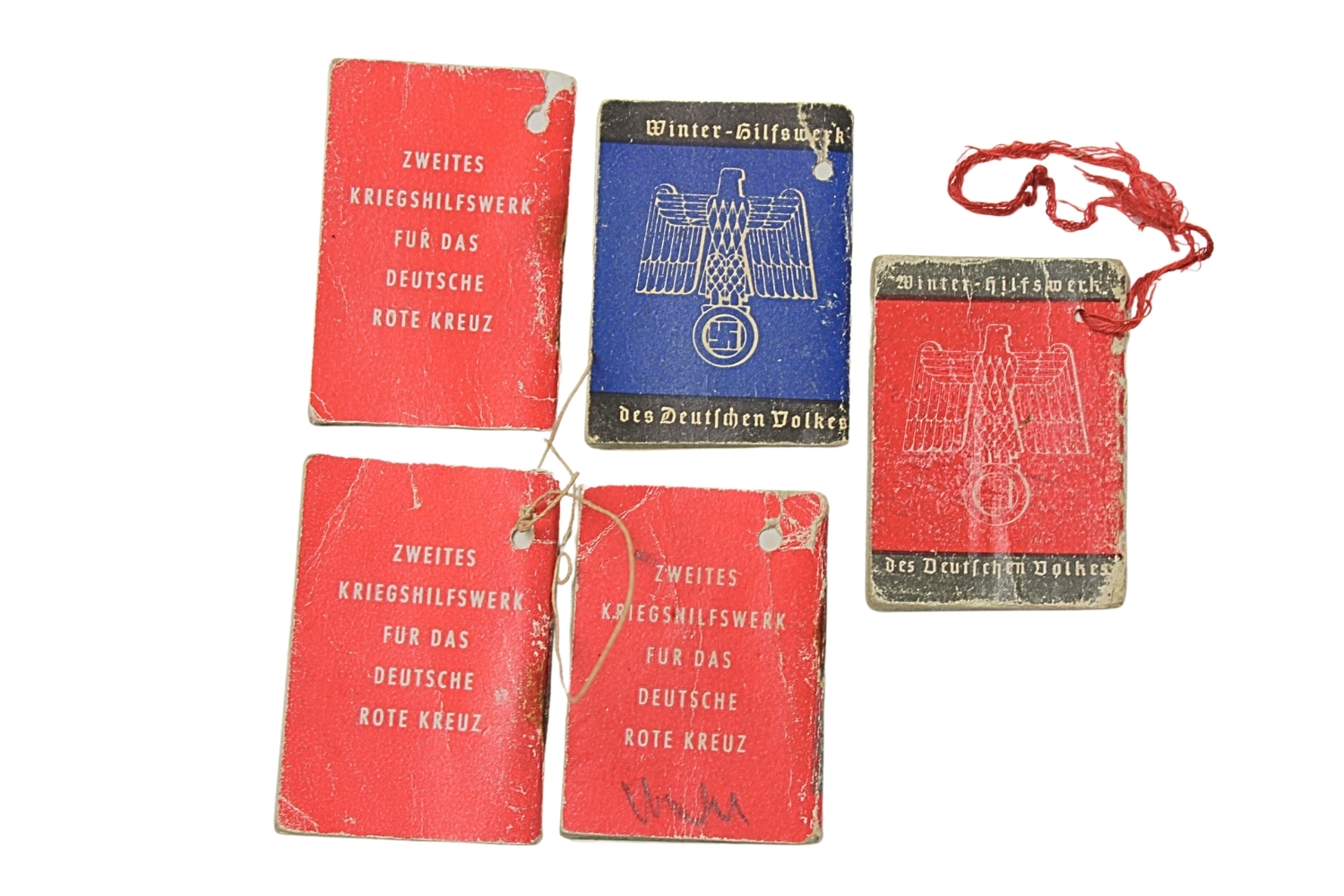 Zestaw książeczek propagandowych WHW 1939-1940