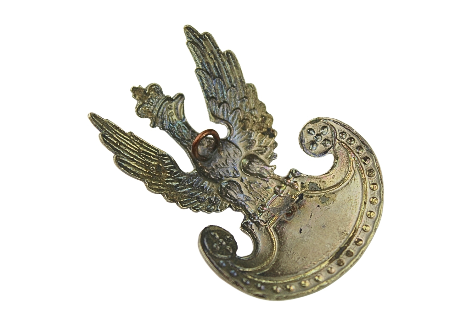 II RP Orzeł wz.19 Grabski Łódź Biały Metal