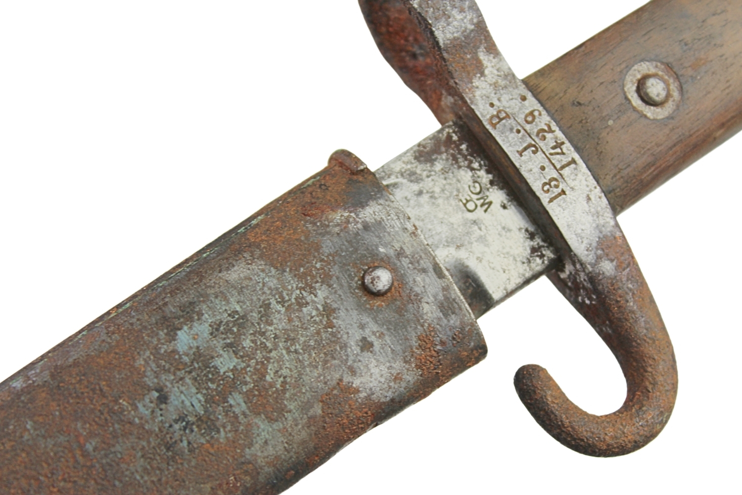 Bagnet Mannlicher M1888 kuk podoficerski