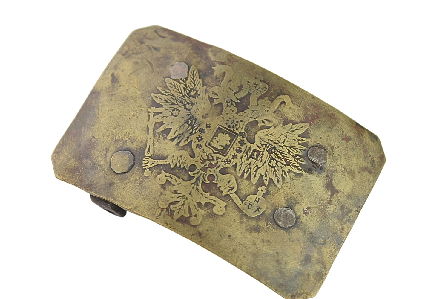 Klamra carska piechoty trawiona