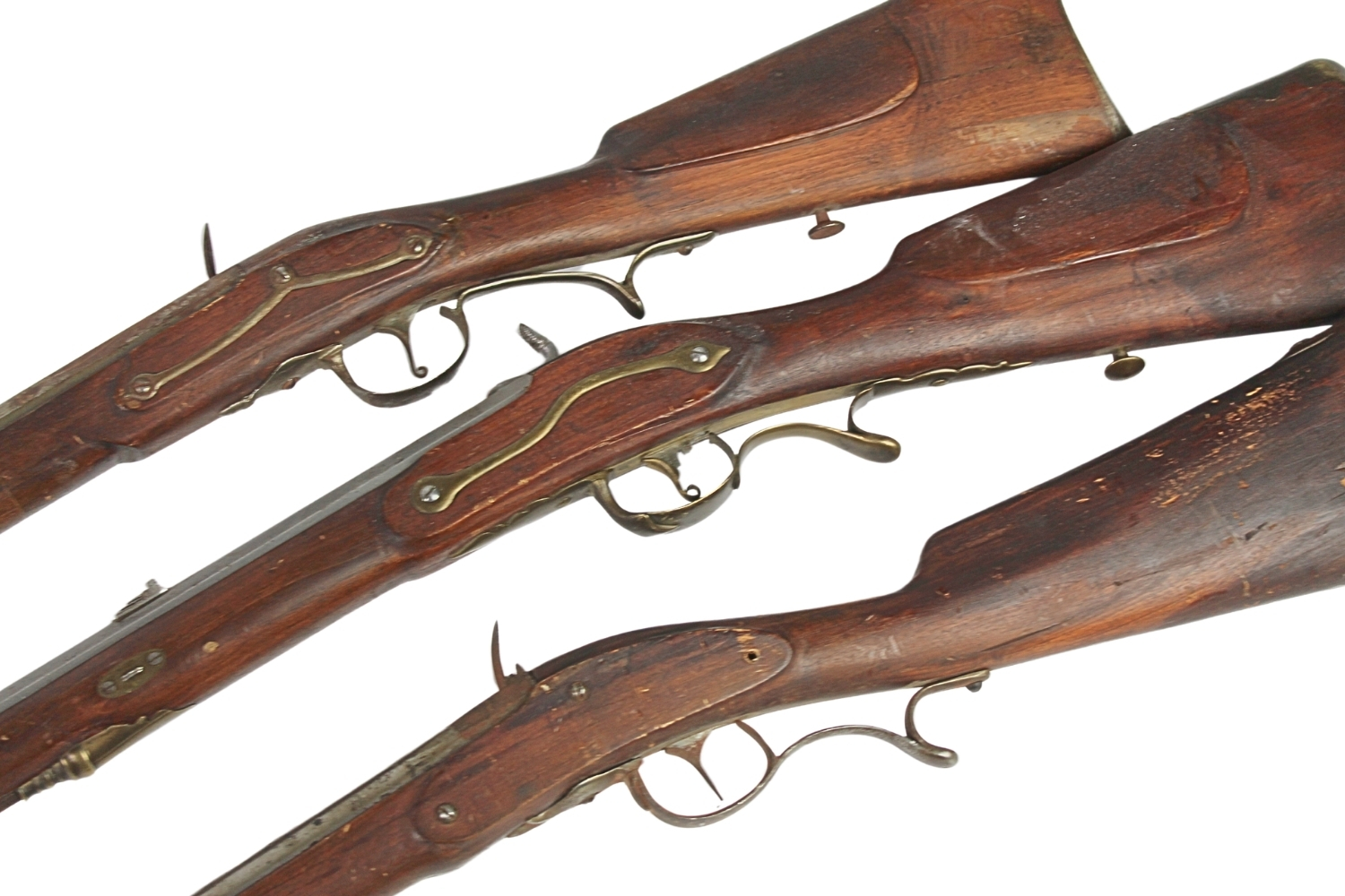 Zestaw karabinów czarnoprochowych