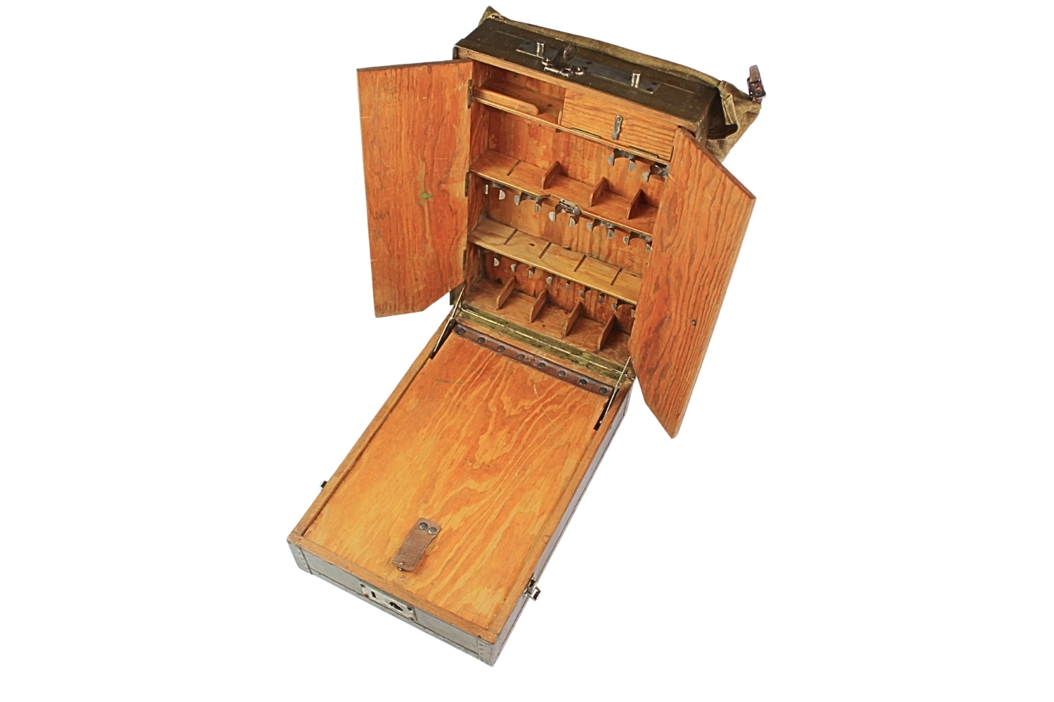 II RP Skrzynka ratownicza/apteczka typu „BBK” Rzadkość 