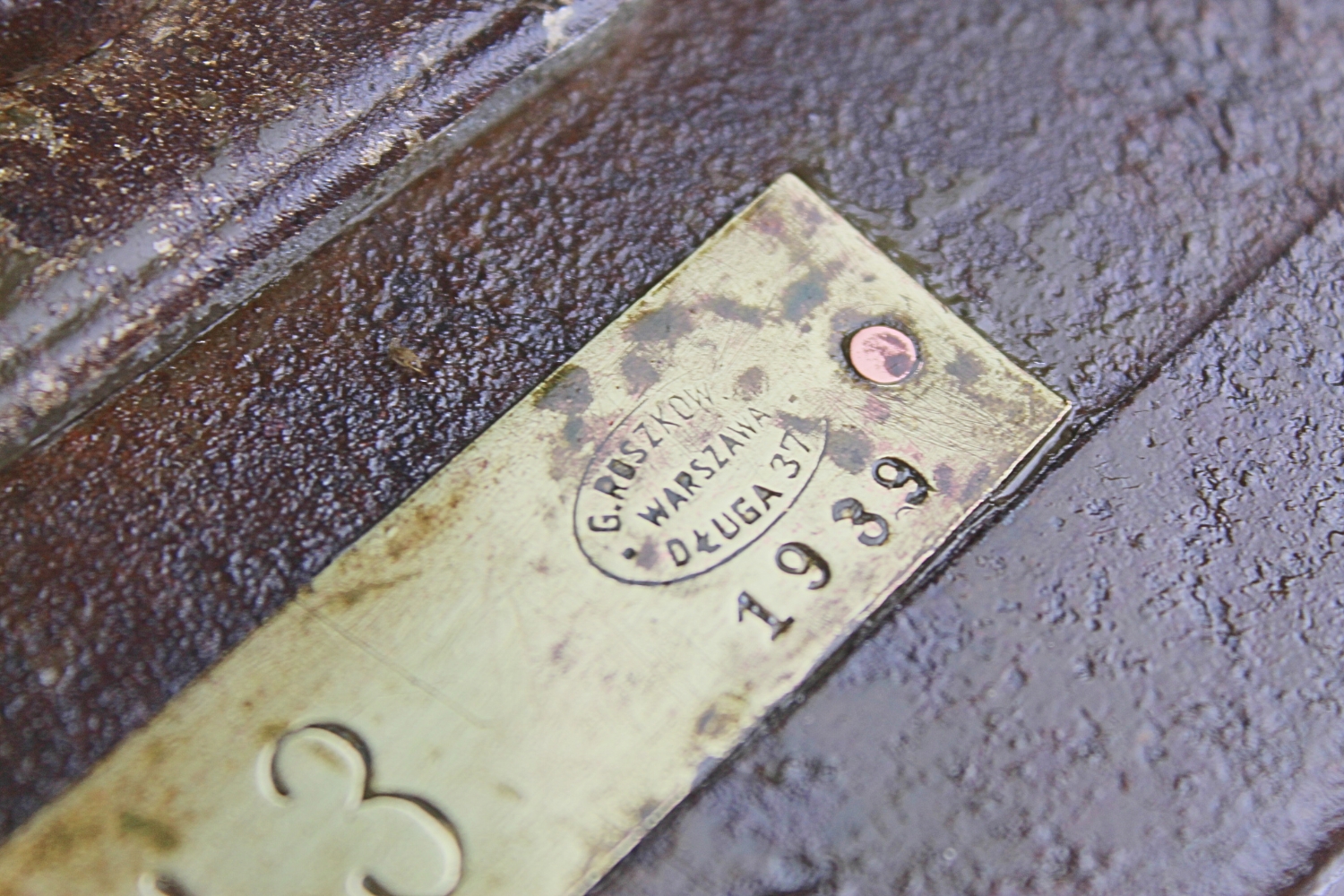 II RP Skrzynie WP na zestaw do odprawiania mszy polowej Roszkowski Warszawa 1939Unikat