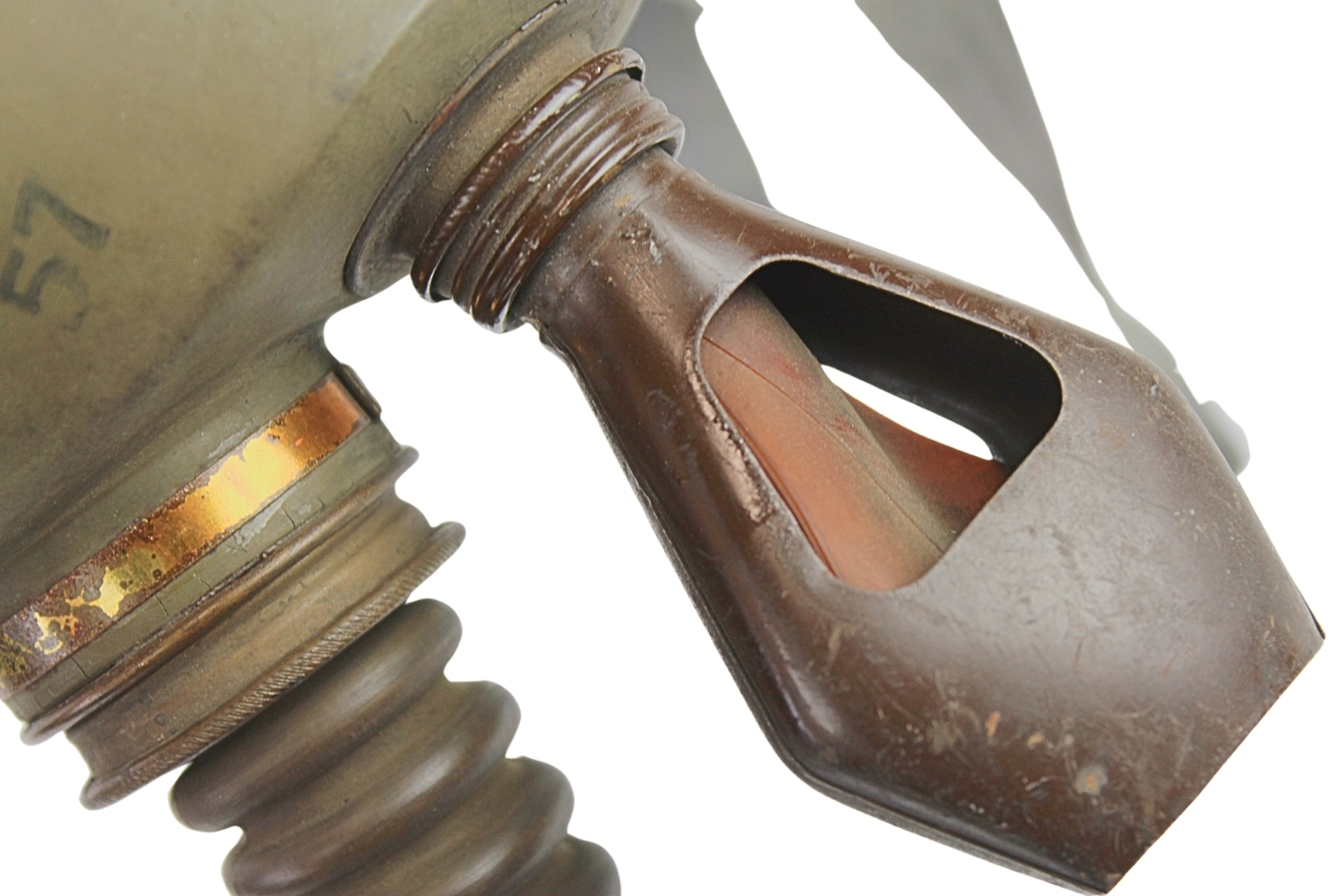 II RP Maska przeciwgazowa wz.38 Sanok 1939 z torbą