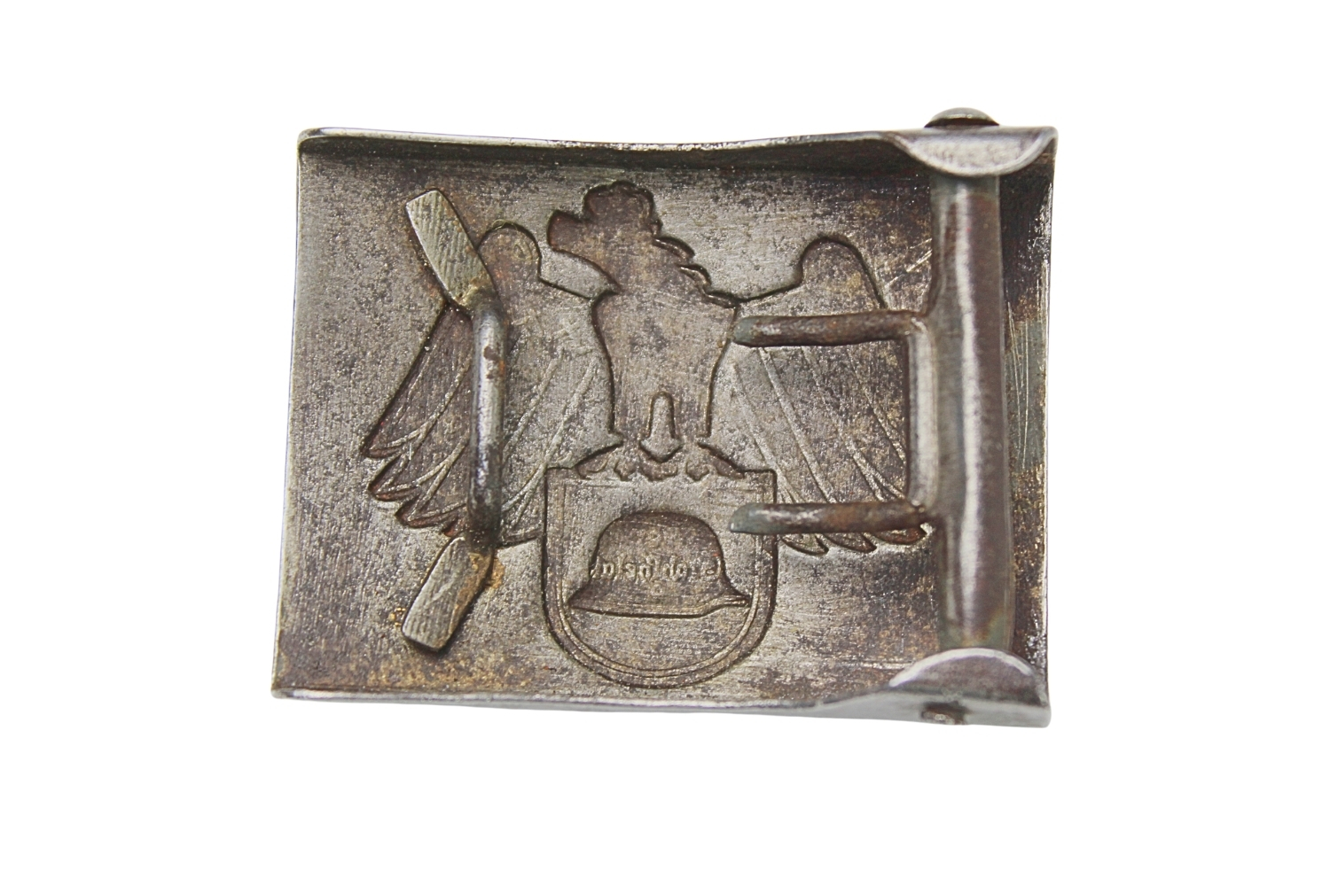 NIEMCY KLAMRA DER STAHLHELM WRAZ Z PASEM