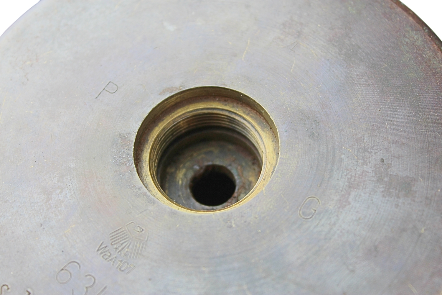 Pocisk z łuską 10cm K18 Niemcy Skorupa Dekoracyjna Rzadkość