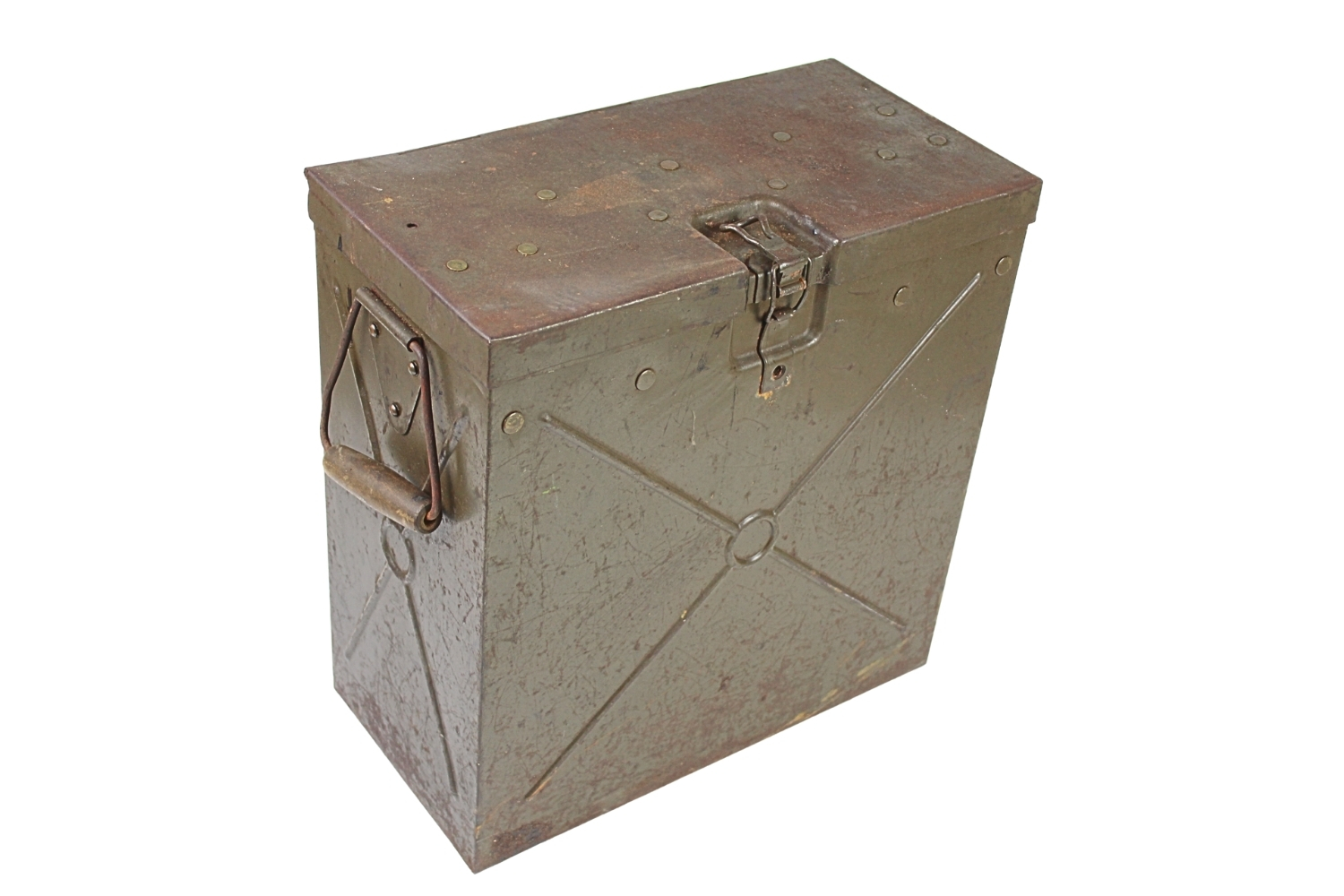 II RP Skrzynka amunicyjna NKM Hotchkiss 13,2mm wz.30 UNIKAT 