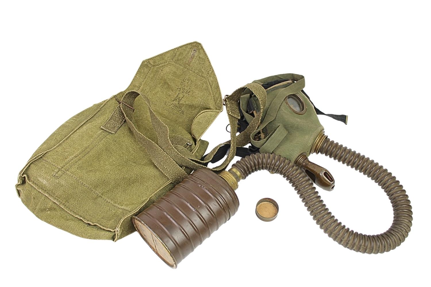 II RP Maska wz.32 z Torbą Sanok 1934