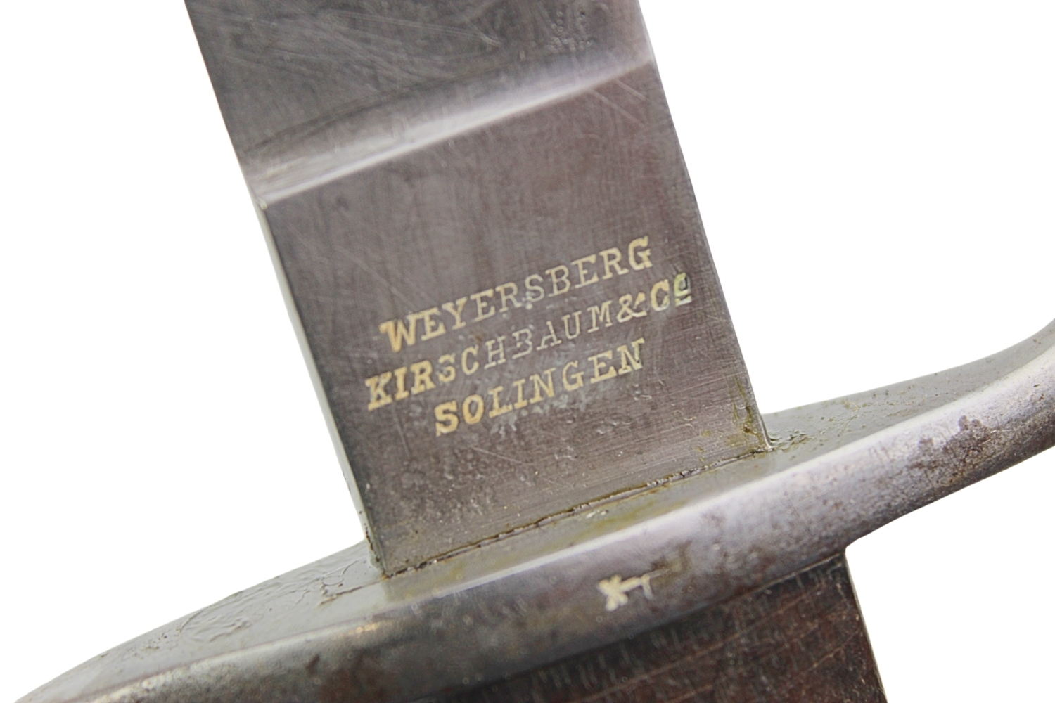 Tasak argentyński wz.1909 Weyersberg Solingen z żabką