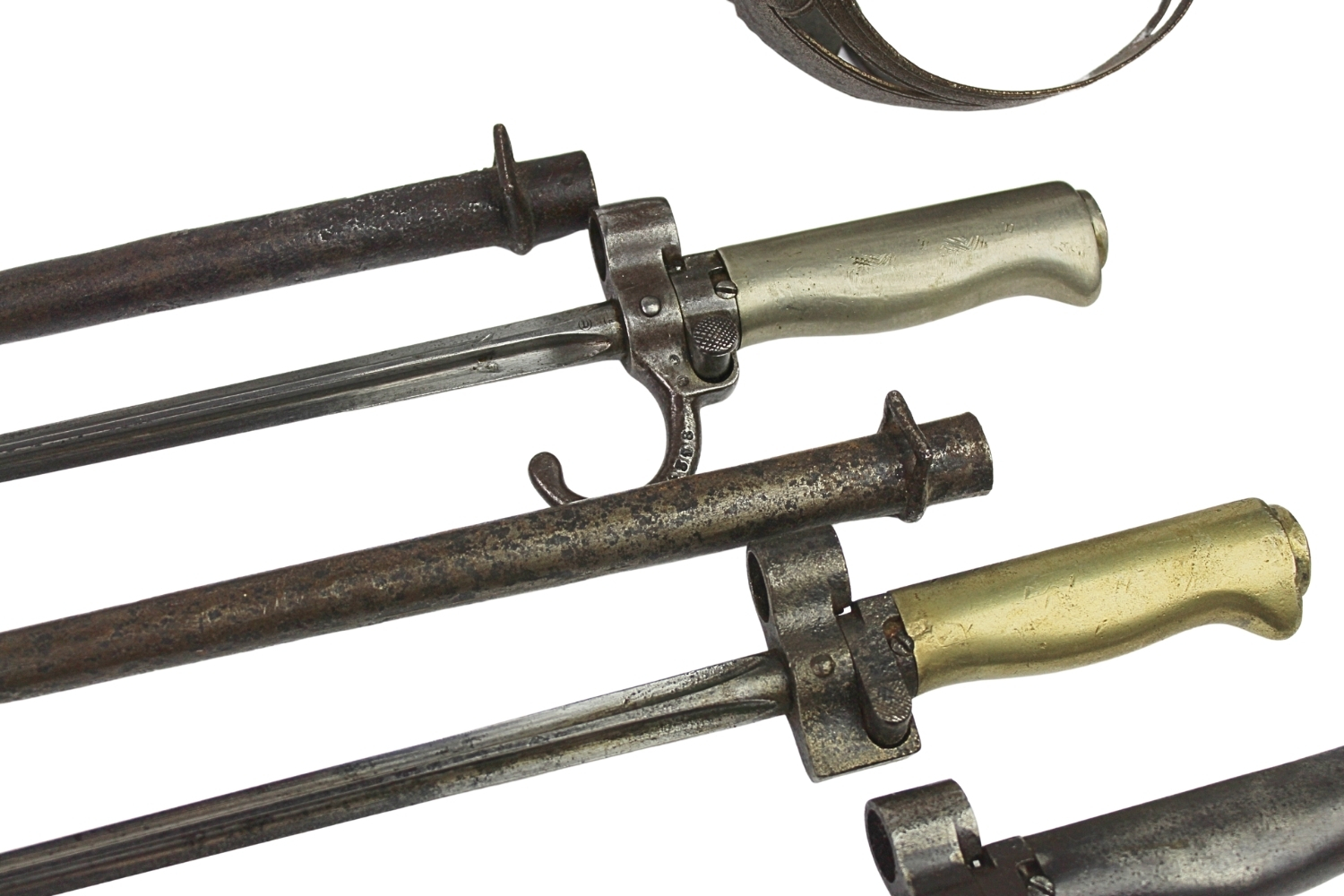 Duży zestaw broni białej