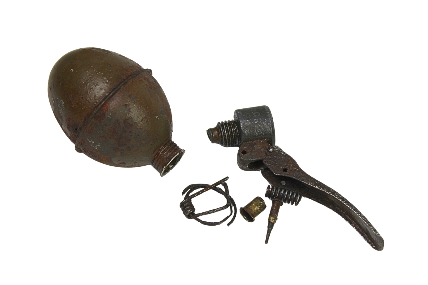 II RP GRANAT ZACZEPNY WZ. 24 SKORUPA DEKORACYJNA