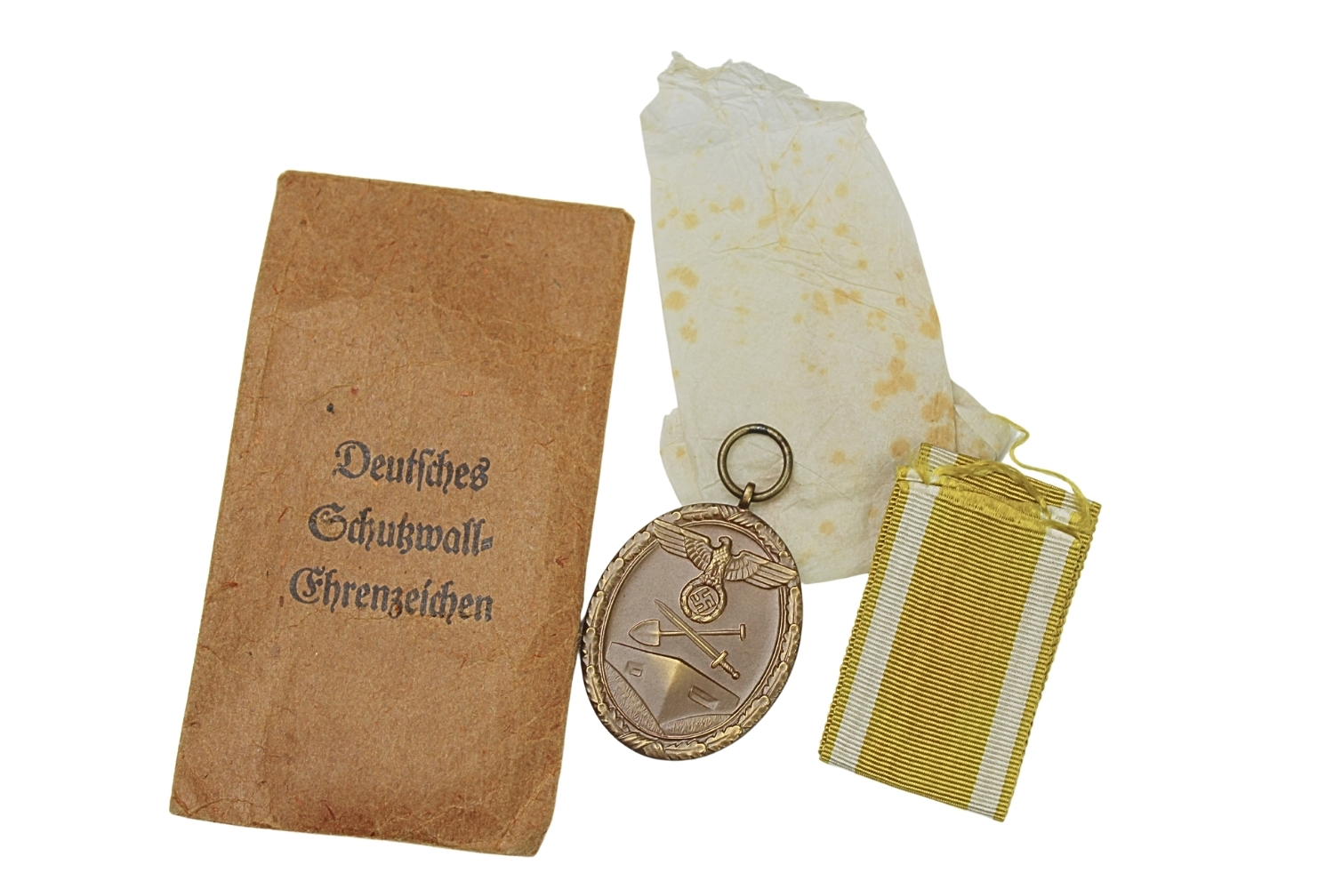 NIEMCY MEDAL ZA BUDOWĘ UMOCNIEŃ z opakowaniem