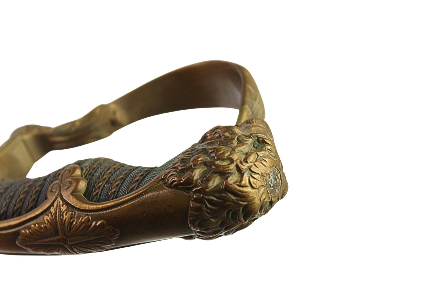 Oficerska szabla z głownią szabli francuskiej 1822