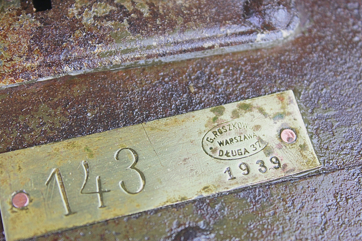 II RP Skrzynie WP na zestaw do odprawiania mszy polowej Roszkowski Warszawa 1939Unikat