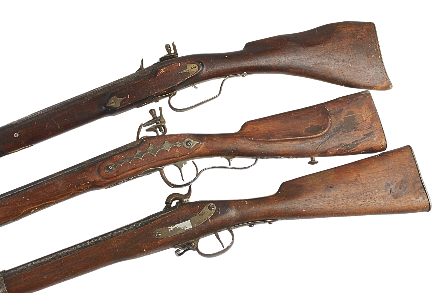 Zestaw karabinów czarnoprochowych 