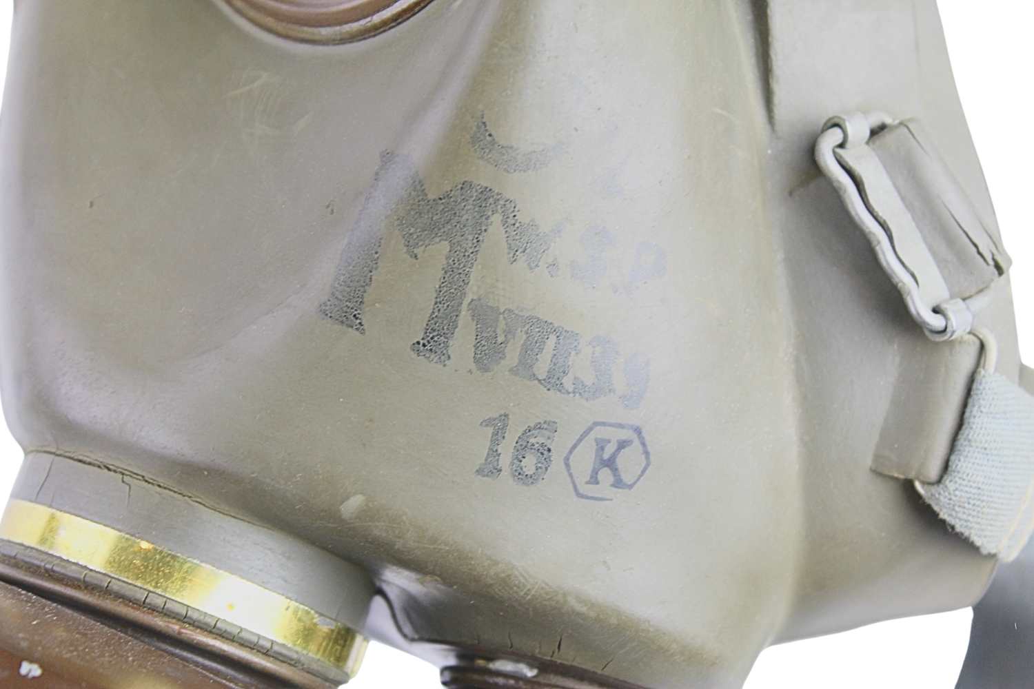 II RP Maska przeciwgazowa C2 Sanok 1939 z torbą