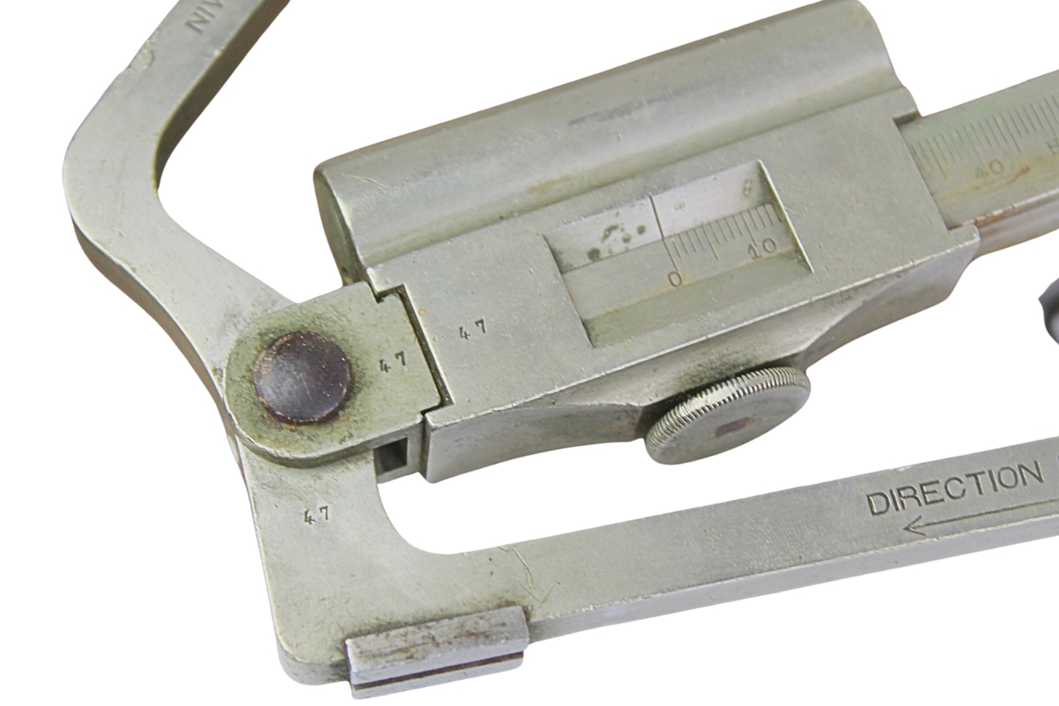 Kwadrant artyleryjski wz.1888-1900 z pudełkiem i taśmą