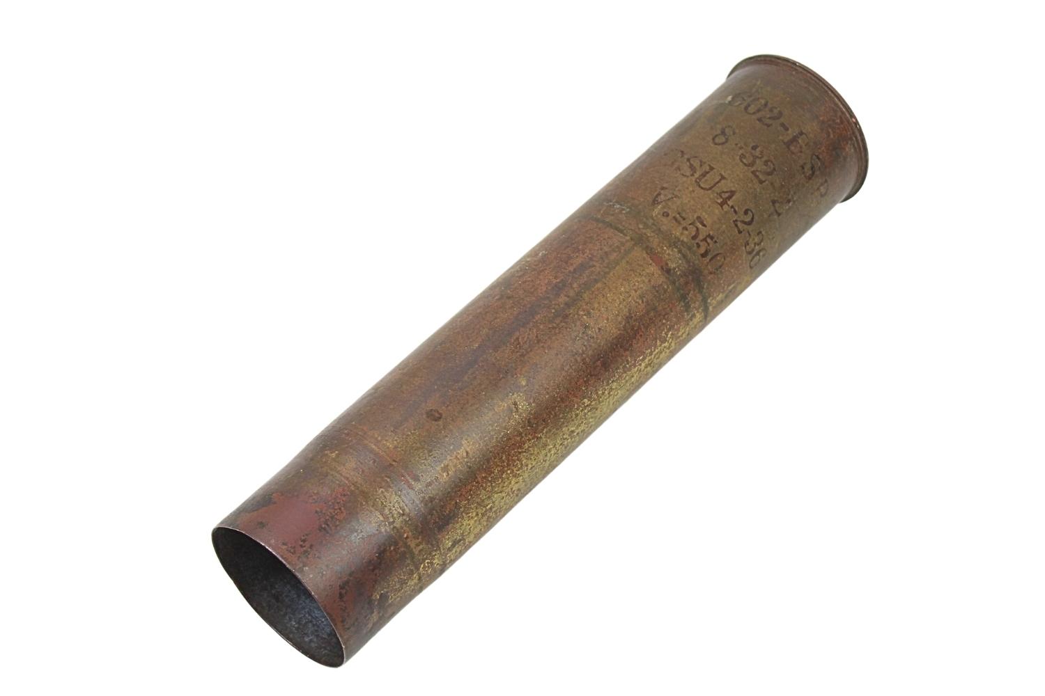 II RP Łuska armata Schneider 75mm wz.97 orzeł Skorupa Dekoracyjna