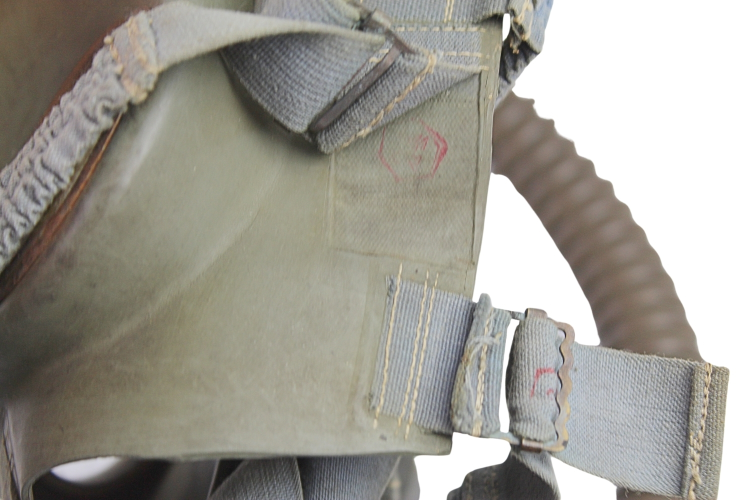 II RP Maska przeciwgazowa wz.38 Sanok 1939 z torbą