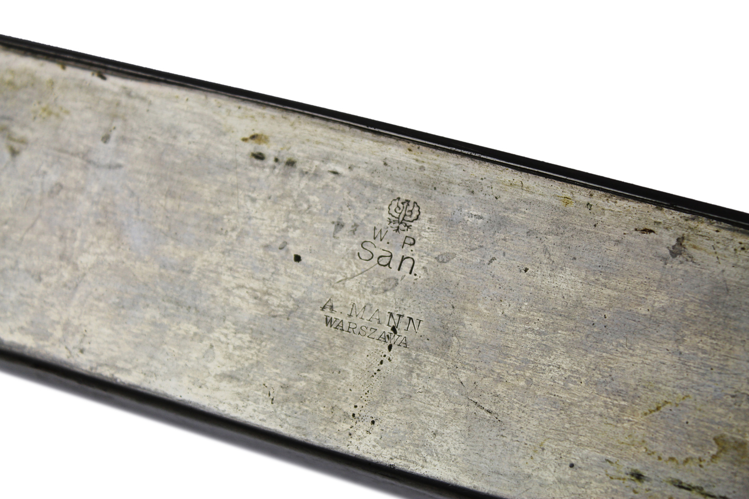 II RP Pudełko na sprzęt chirurgiczny WP SAN A. Mann Warszawa