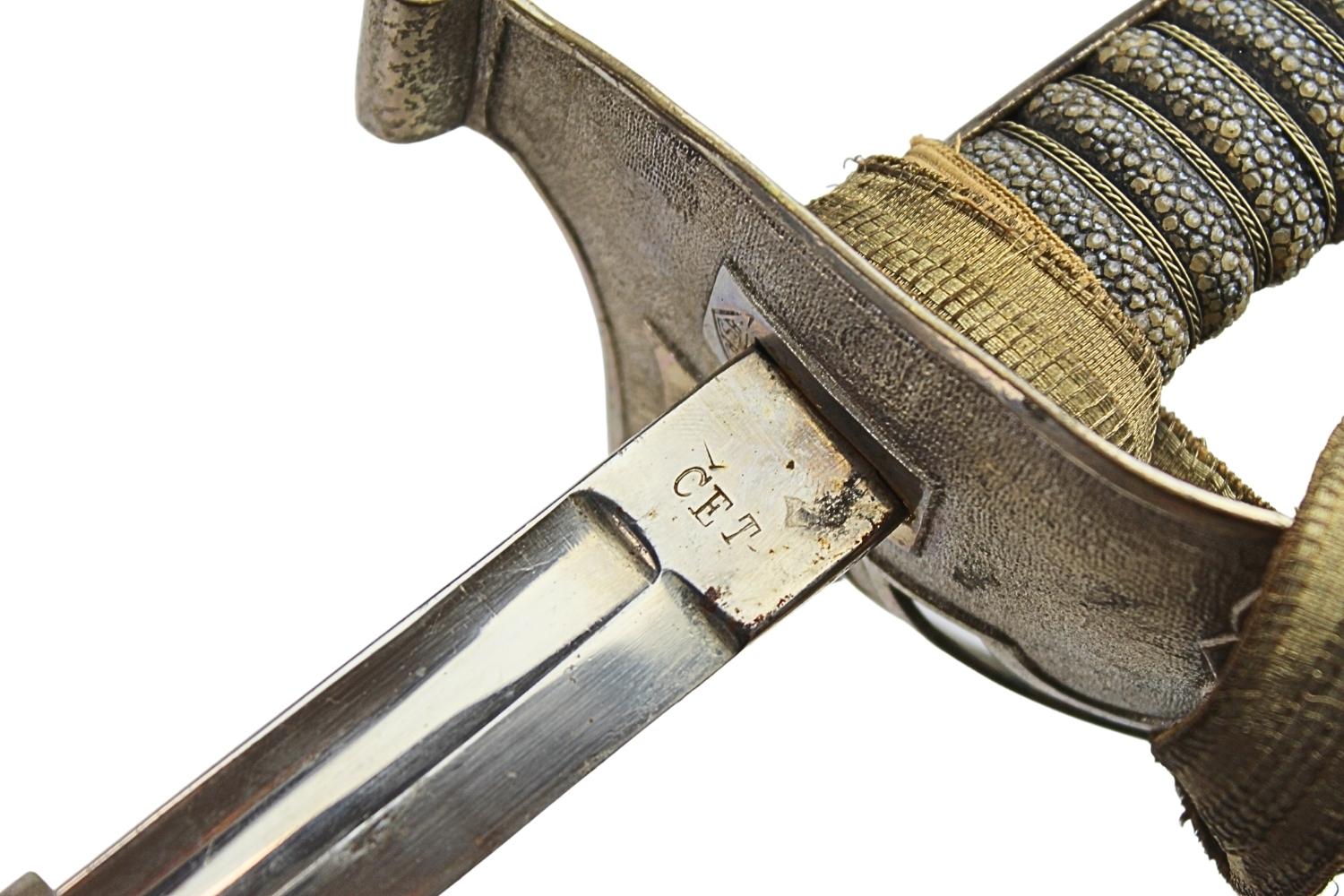 Szabla Czechosłowacka CET HSH z temblakiem i rapciami 