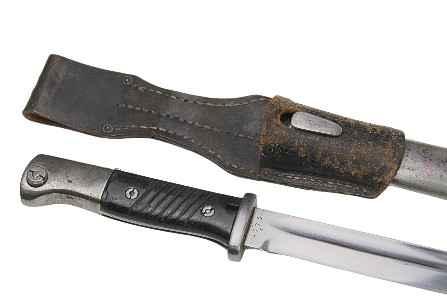 Bagnet niemiecki S84 98 E. Pack & S 1939 zgodny z żabką