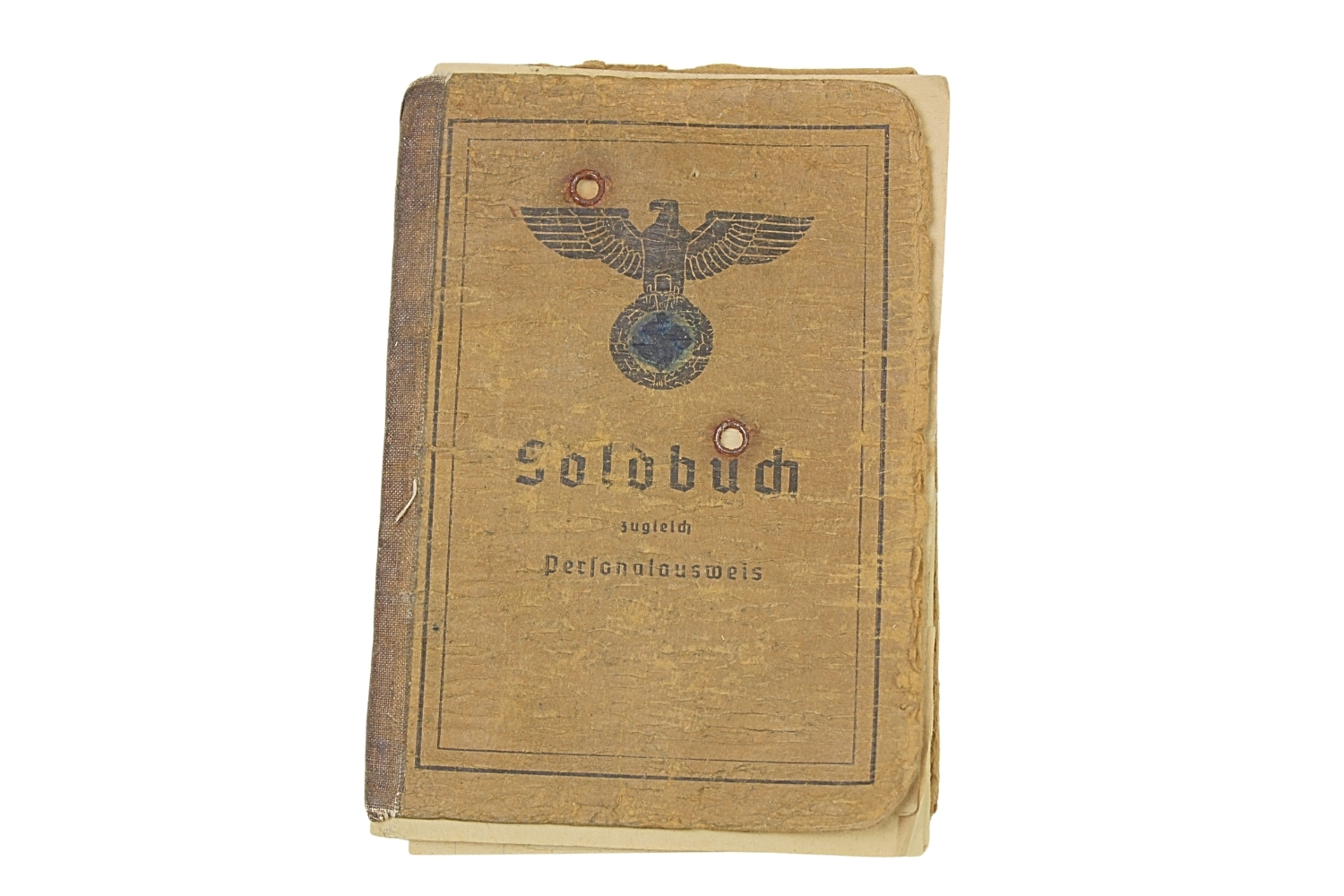 ZESTAW DOKUMENTÓW SOLDBUCH 5. FELDERSATZ BATAIllON 171 