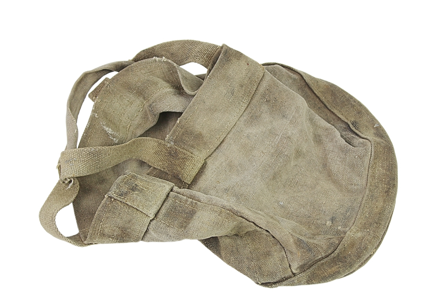 II RP Brezentowe wiadro do pojenia koni Kawaleria