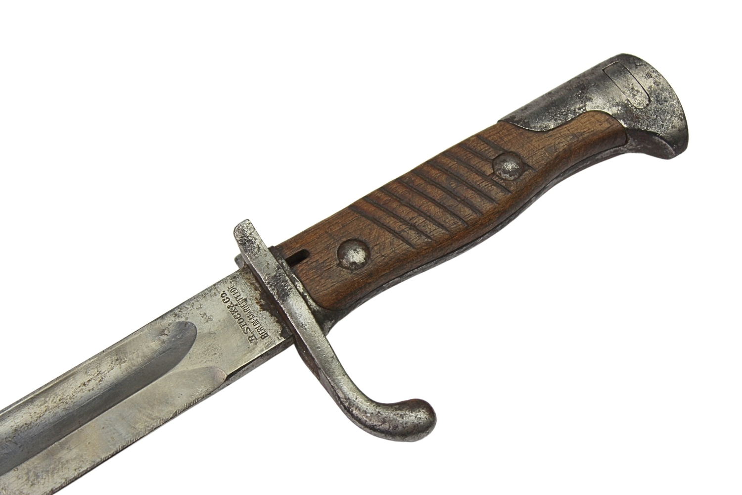 Bagnet wz.98 05 „Liść” Alter Art. R.Stock&Co. Berlin 1915