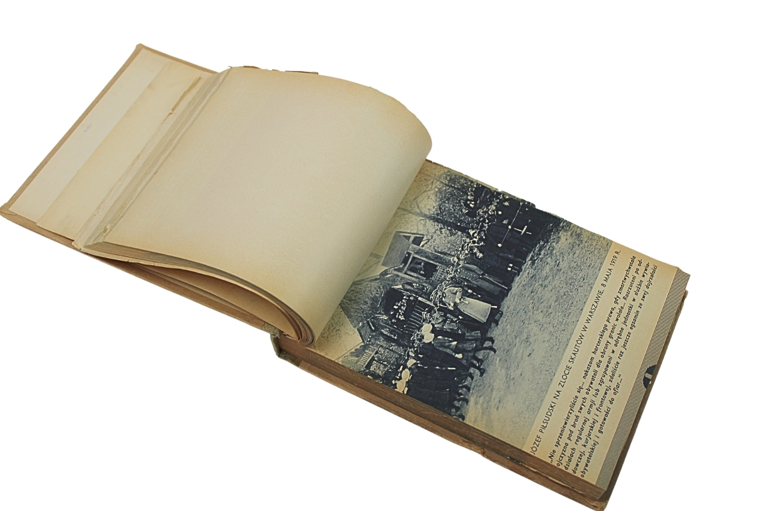 II RP Pamiątka po Marszałku Józefie Piłsudskim Warszawa 1936