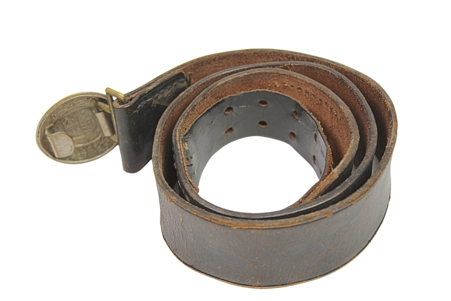 Niemiecki pas oficerski z klamrą landową