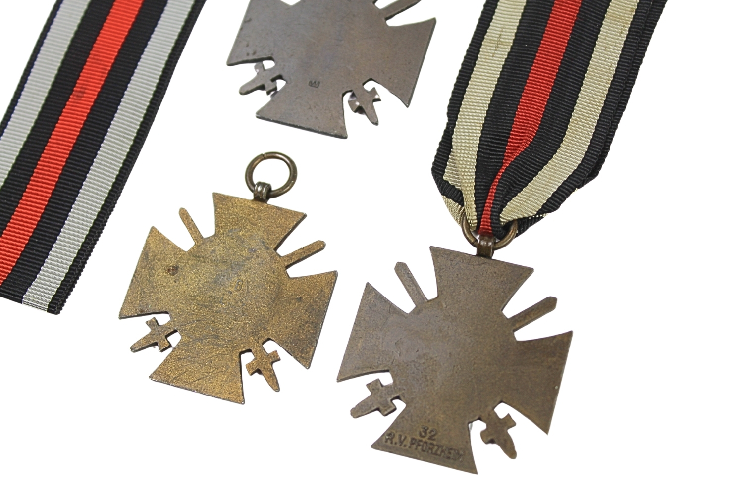 IEMCY ZESTAW 3 KRZYŻY WOJENNYCH 1914-1918 TZW. KRZYŻ HINDENBURGA