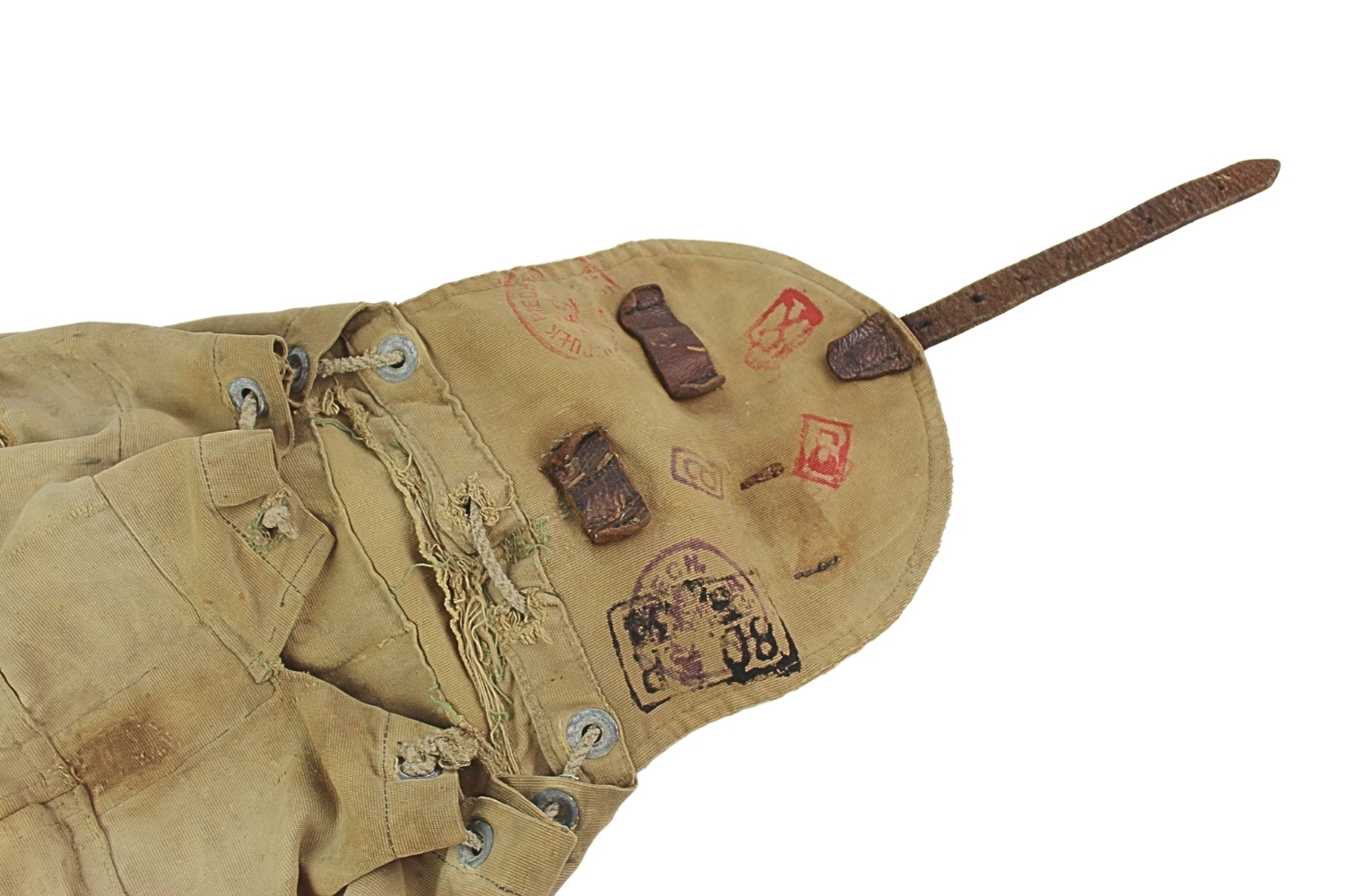 II RP PLECAK WZ.22 TYPU NORWESKIEGO 80 Pułk Piechoty