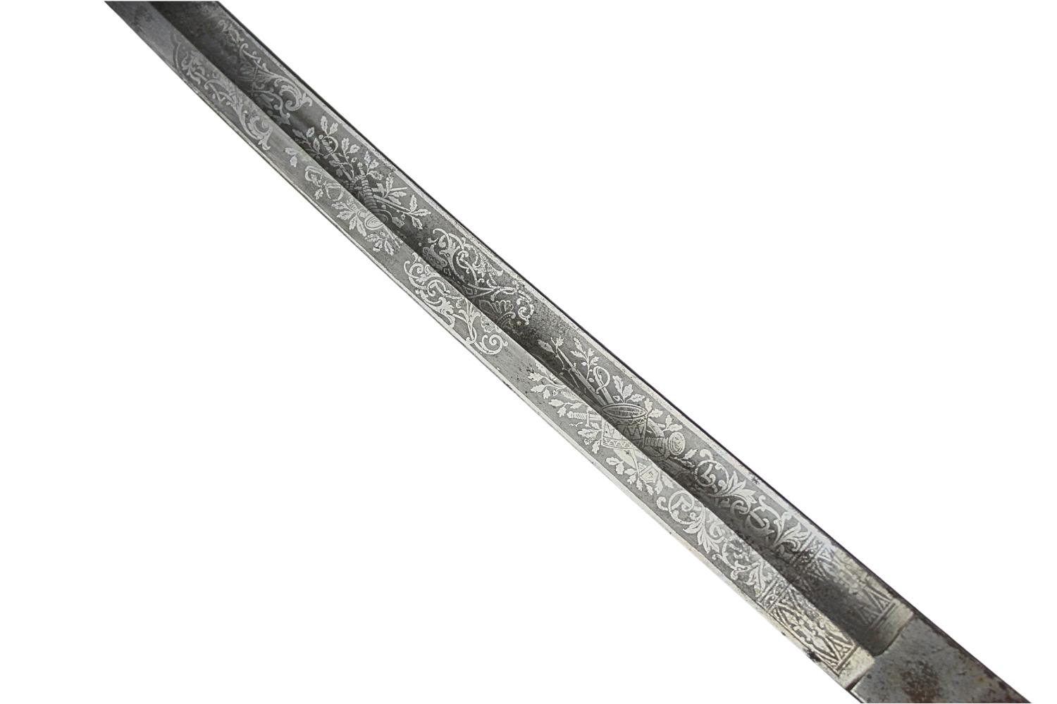 SZABLA NIEMIECKA 1873 WK&C DEKOR