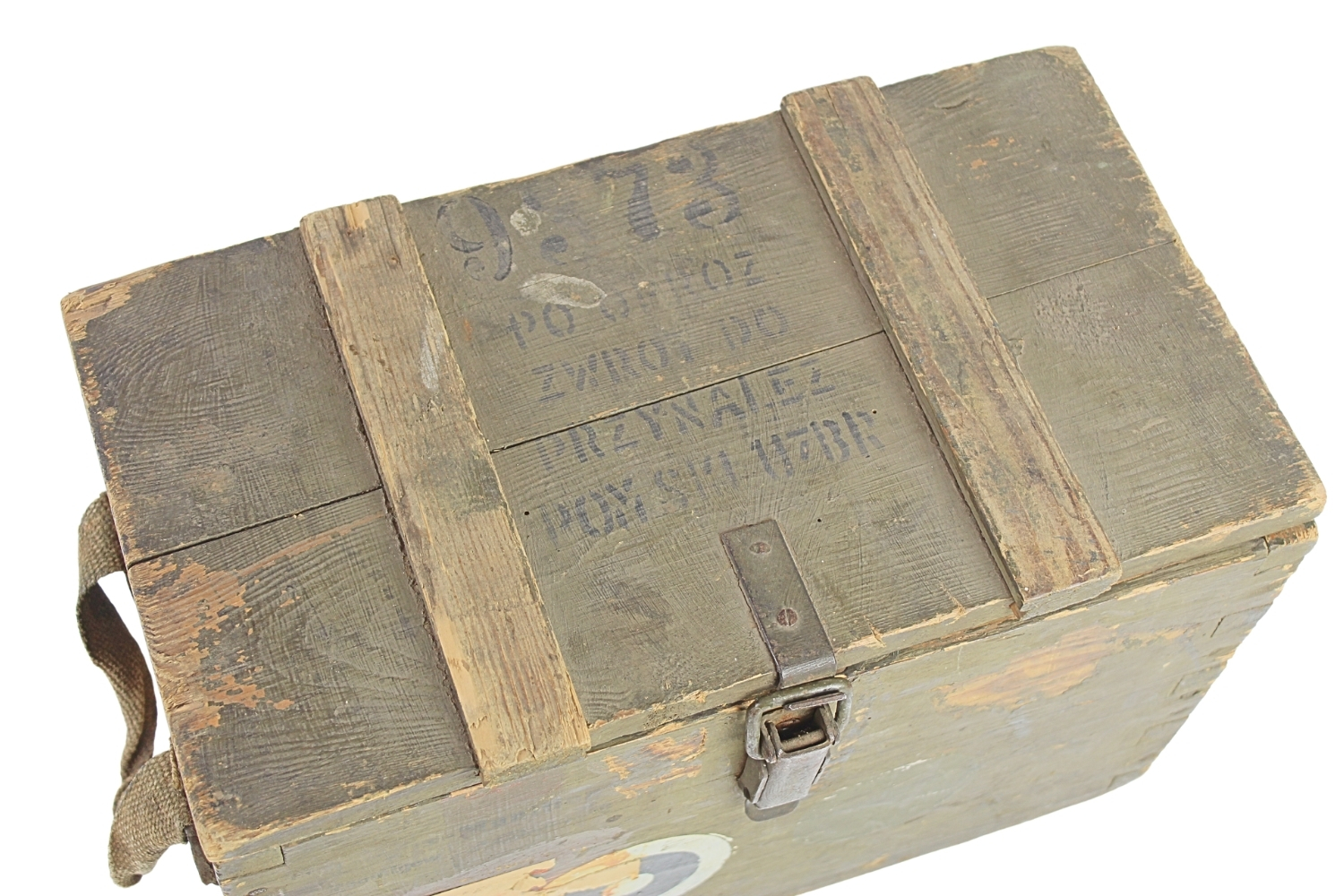 II RP SKRZYNKA NA 1260SZT. AMUNICJI 7,92MM 1933