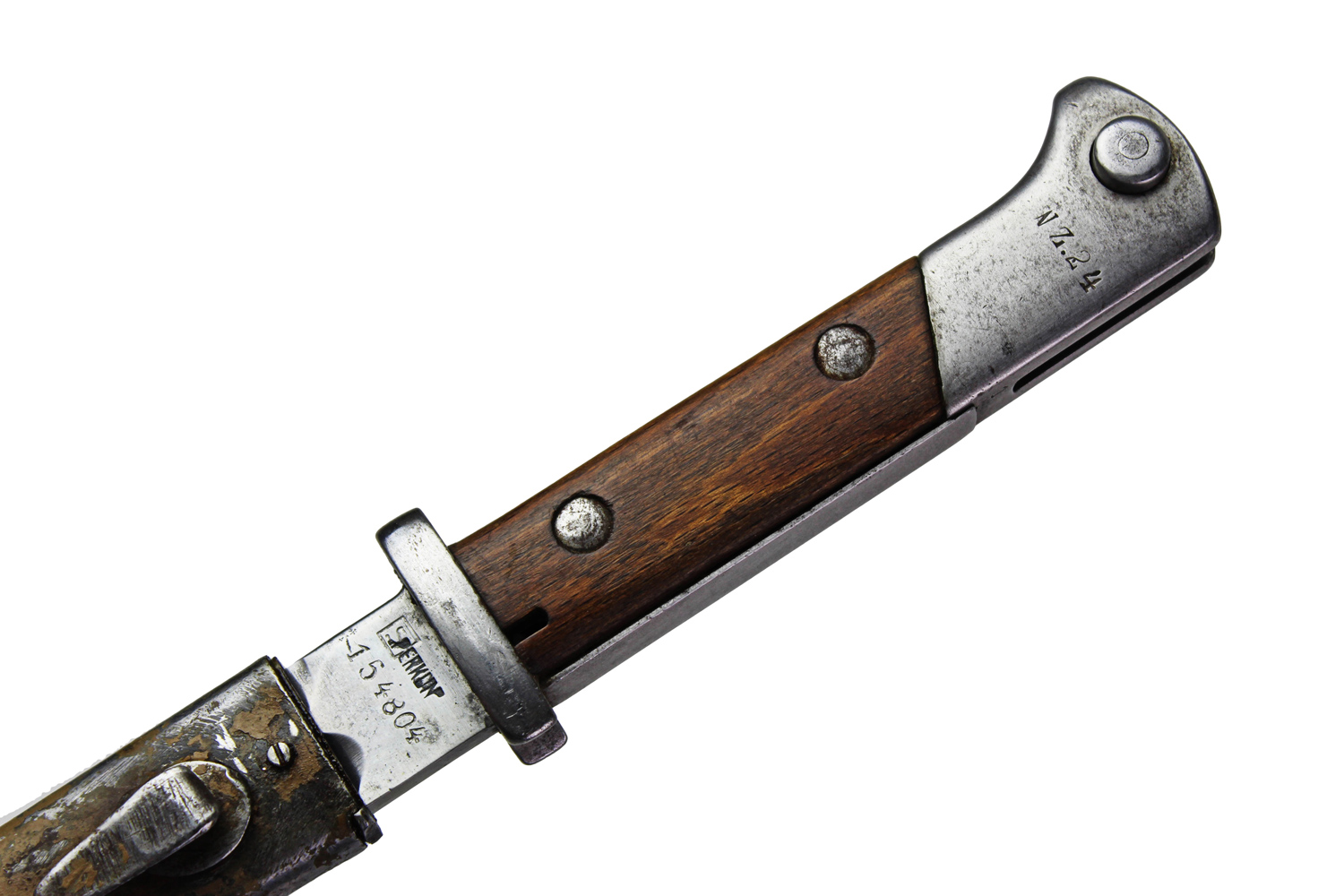 II RP Bagnet wz.24 Perkun z oznaczeniem wzoru