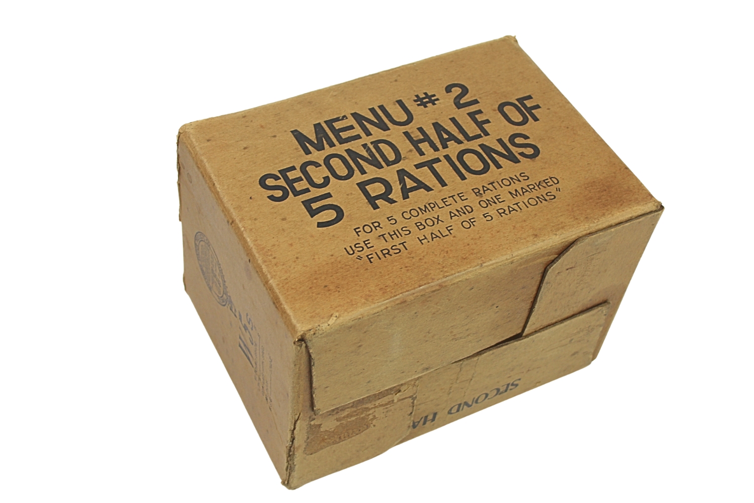 Amerykańskie pudełko na racje żywnościowe