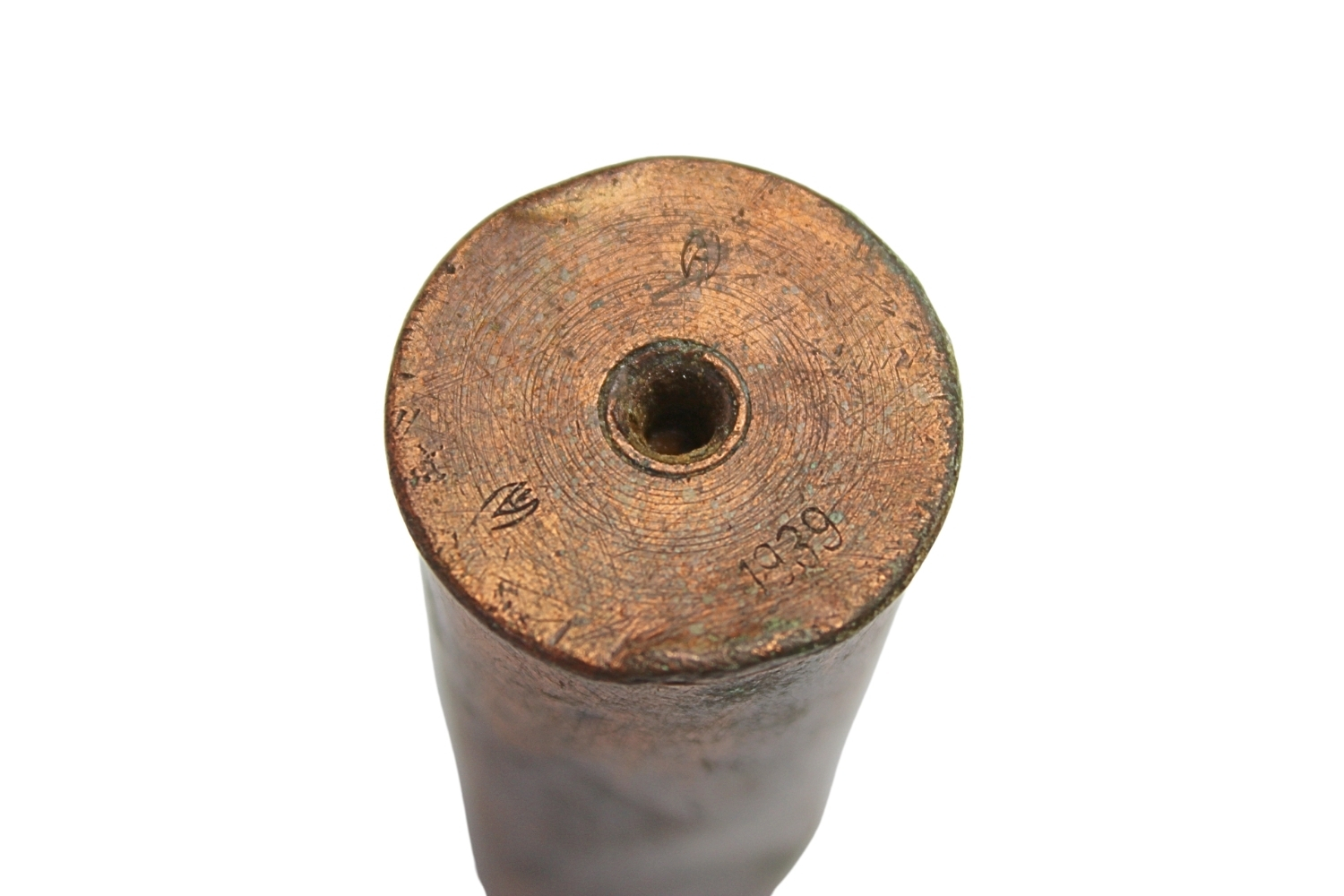 II RP Łuski Pistolet Sygnałowy Perkun wz.24 skorupy dekoracyjne 