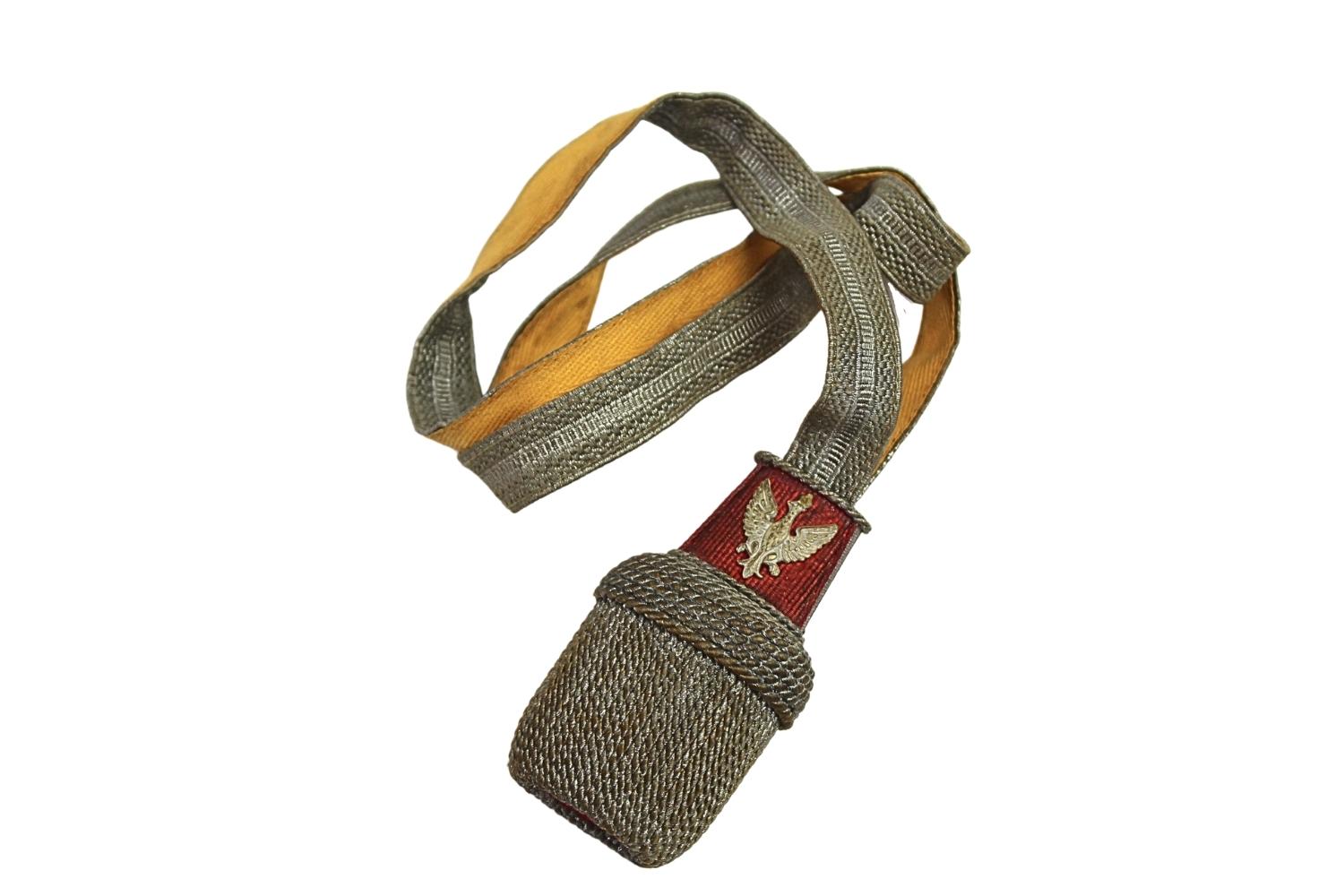 Ozdobny temblak szabli