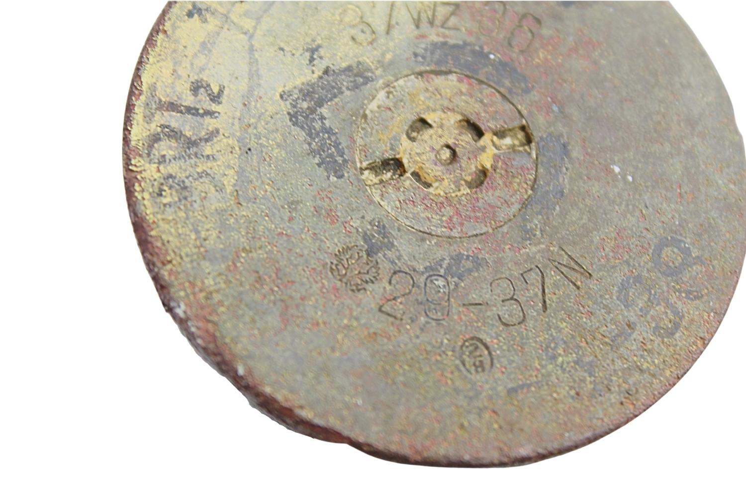 II RP Bofors 37mm wz.36 Orzeł 1937 Skorupa Dekoracyjna 