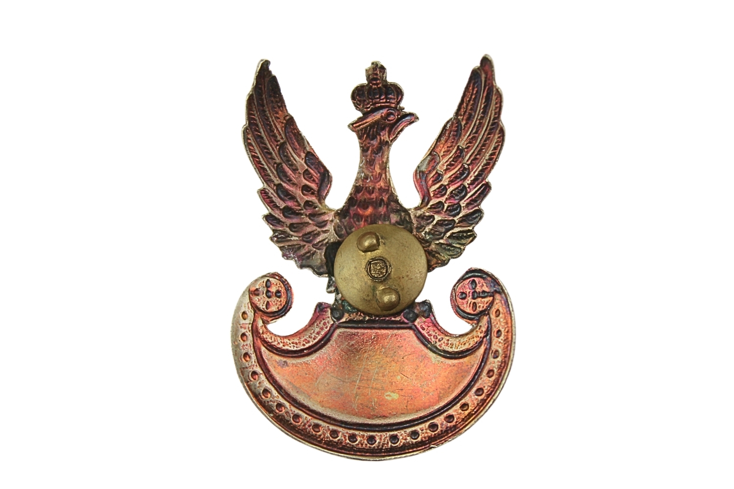 II RP Orzeł wz.19 Biały metal 