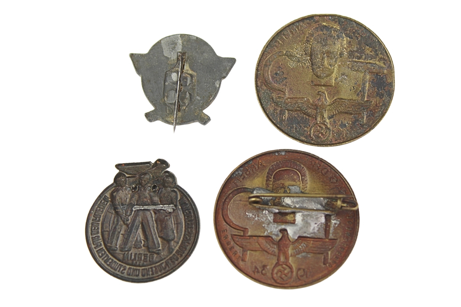 Zestaw odznak przypinek III Rzesza