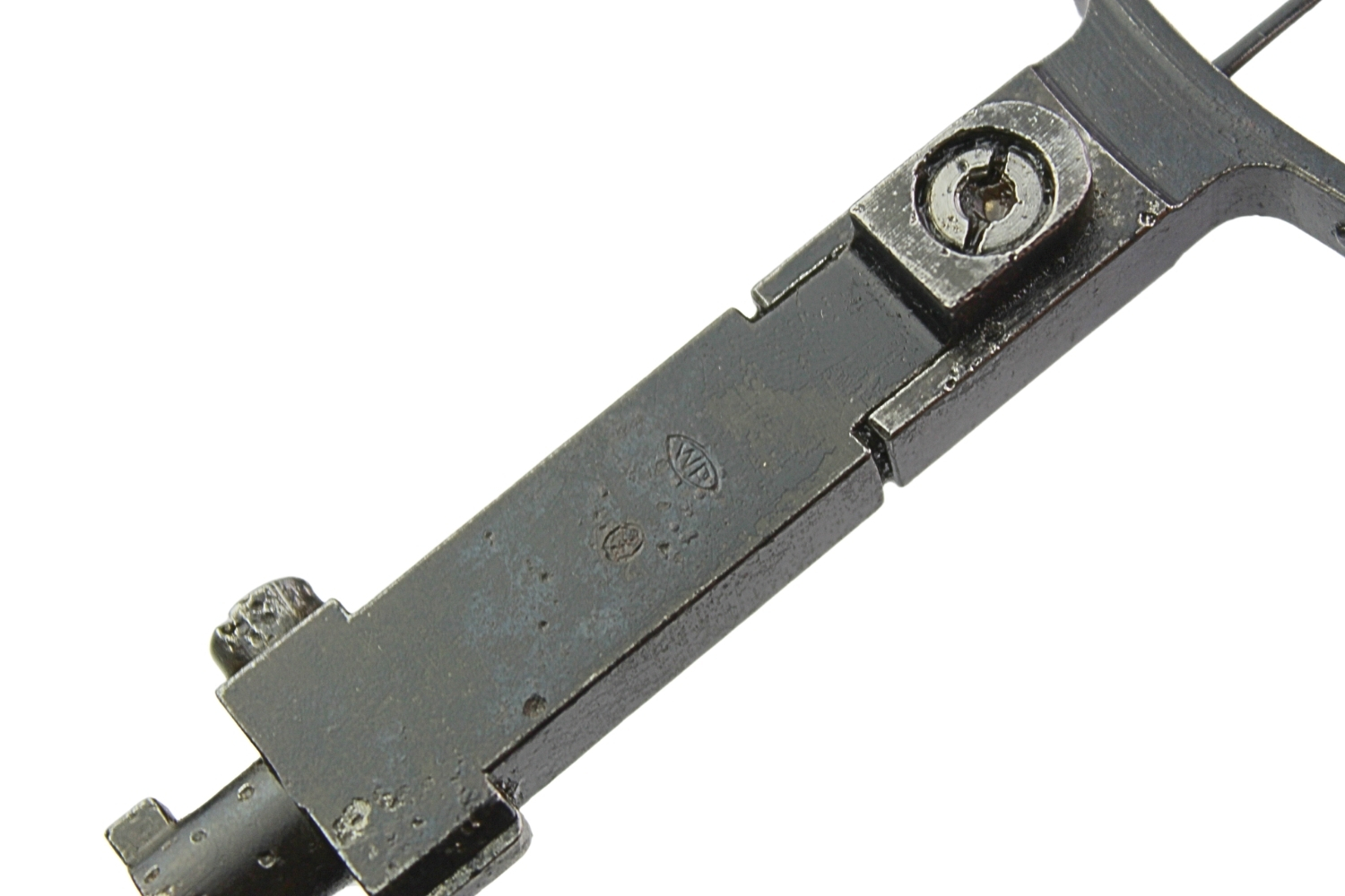 II RP RKM wz.28 Browning Celownik P-lot pajęczyna 