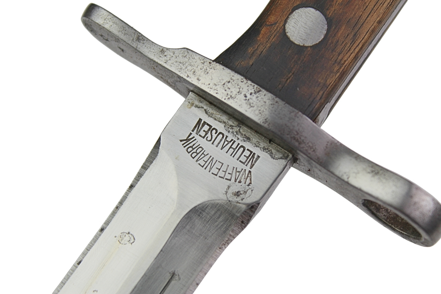 Bagnet Szwajcarski wz.1918 Waffenfabrik Neuhausen z żabką