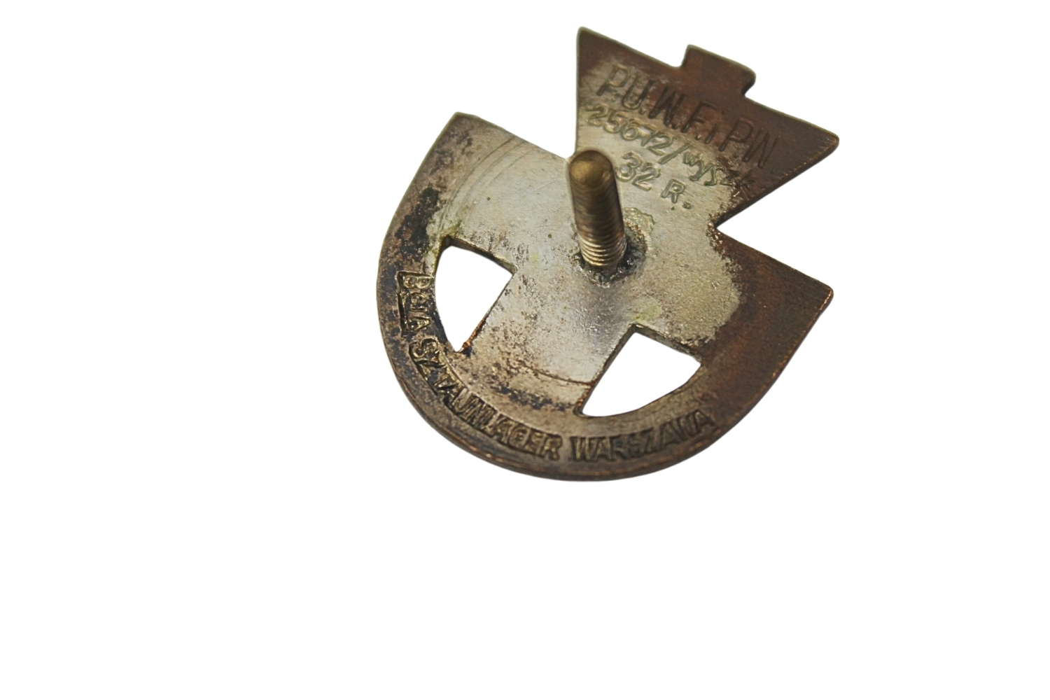 II RP Odznaka POS Bracia Sztajnlager Warszawa