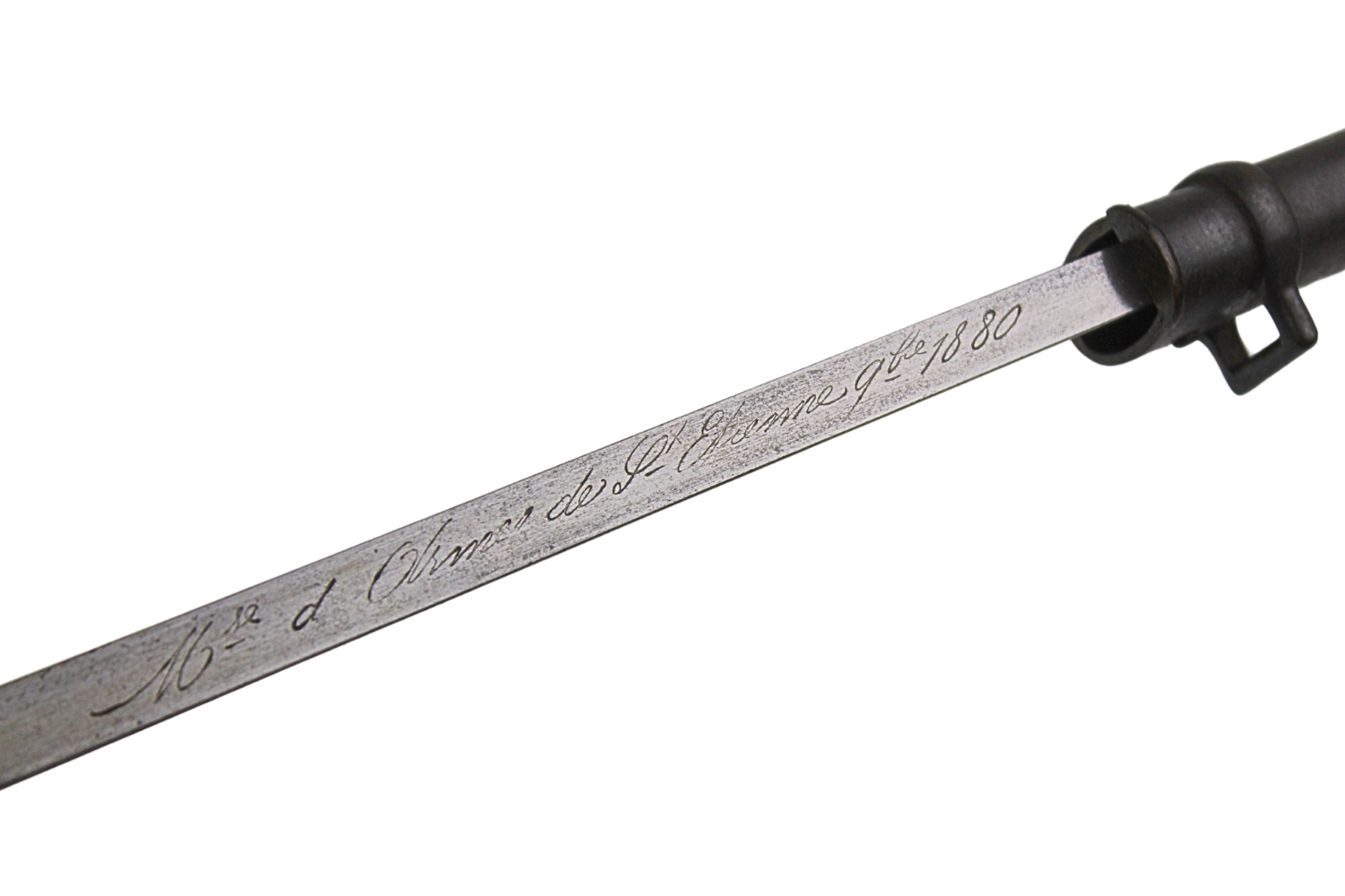 Bagnet Gras wz.1874 St. Etienne 1880